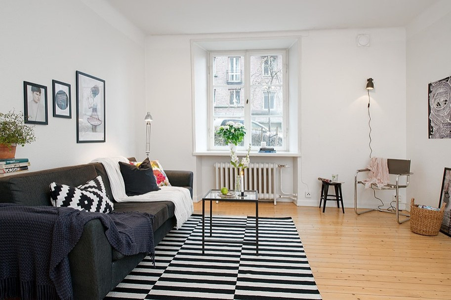 Однокомнатная квартира 58 кв. м.