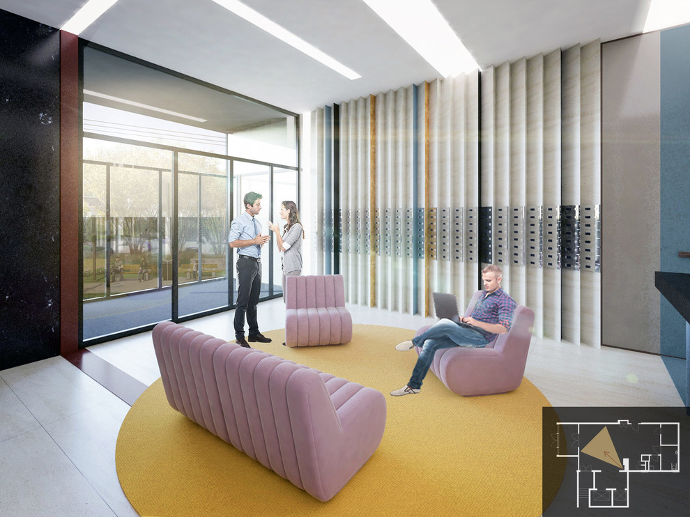 Обложка проекта: Места общественного пользования ЖК Резиденция Архитекторов