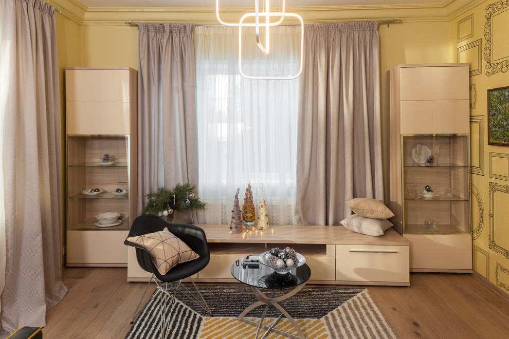 Гостиная на контрастах для программы "Фазенда" Первый Канал