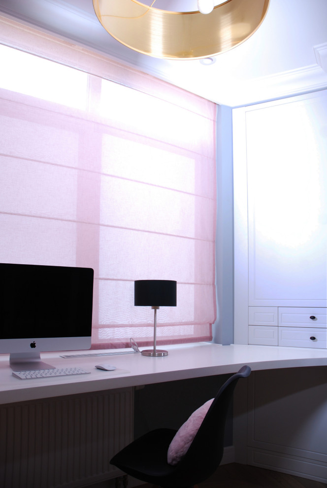 Проект 4-х комнатной квартиры в нежных тонах