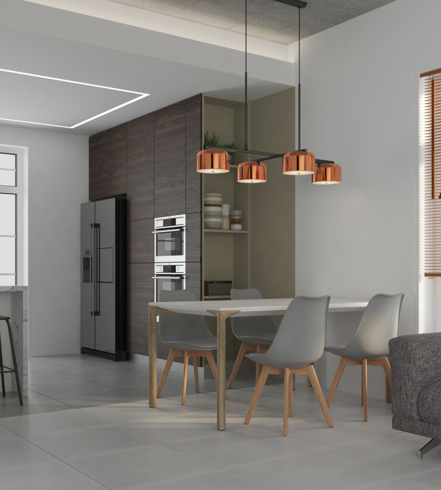 Дизайн проект интерьера таунхауса в Сочи.