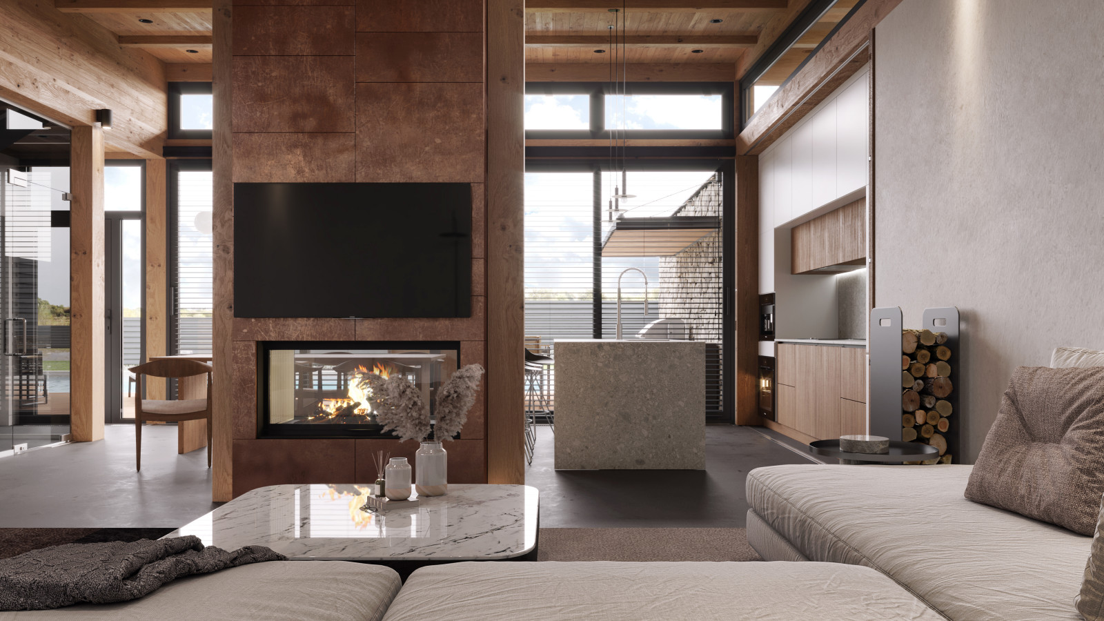 Дизайн проект частного дома в с. Лесники