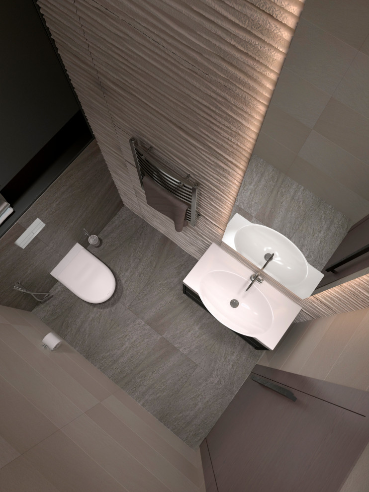 Обложка проекта: Квартира для семьи с тремя детьми "Стоун терапия"