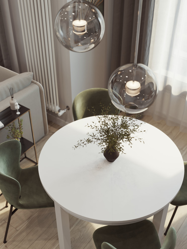 Квартира в стиле минимализм для