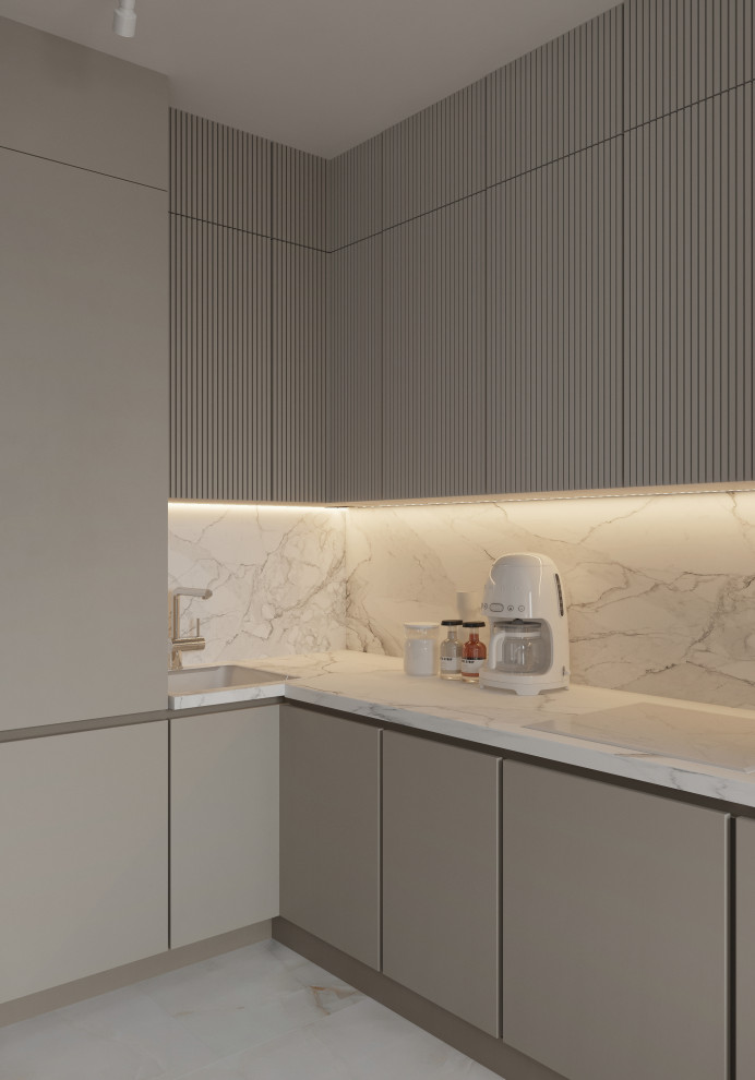 Мягкий минимализм в ЖК Сколково