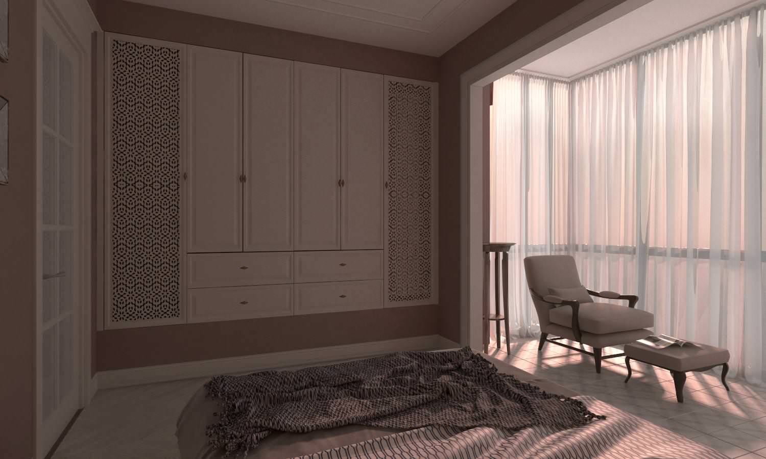 Проект квартиры "Капучино и МОРЕ"