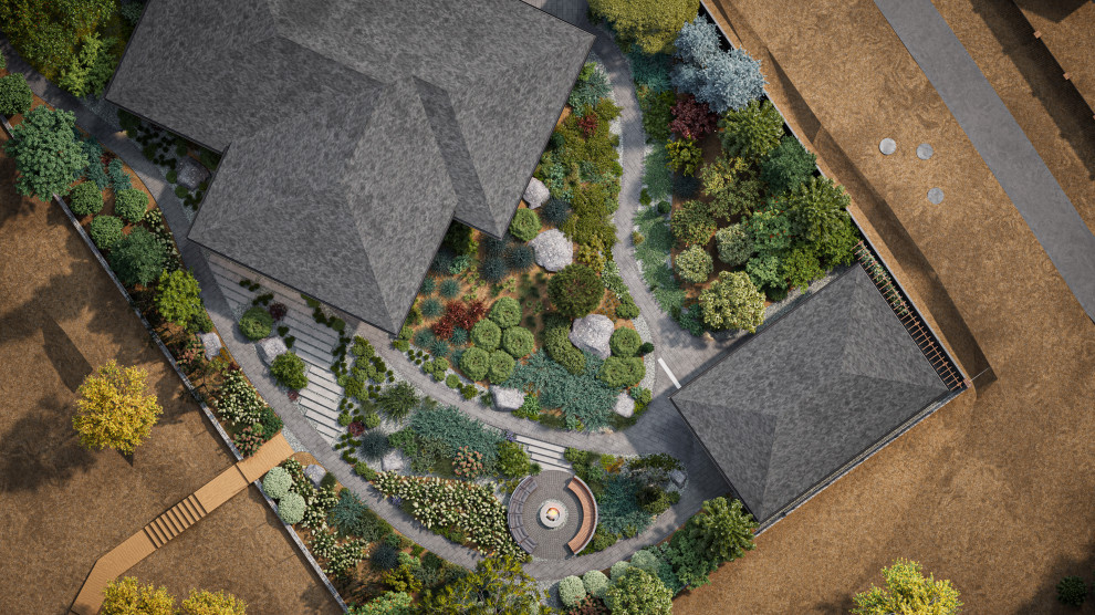 Прерий на берегу озера