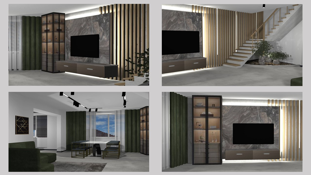 двухуровневая квартира в ЖК ДРЕЗДЕН