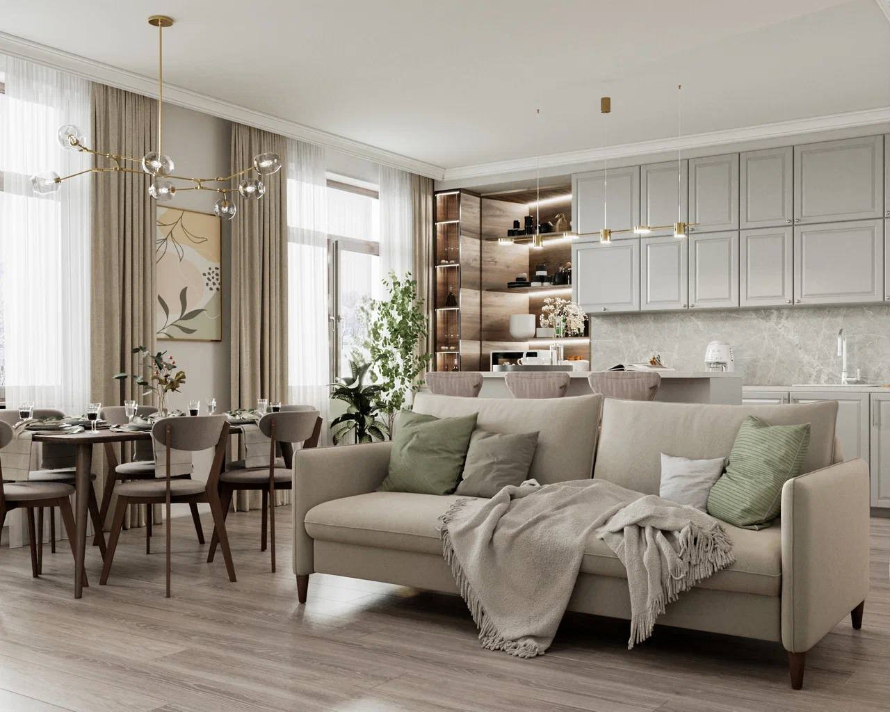 Обложка проекта: Ремонт 2-х комнатной квартиры для семейной пары