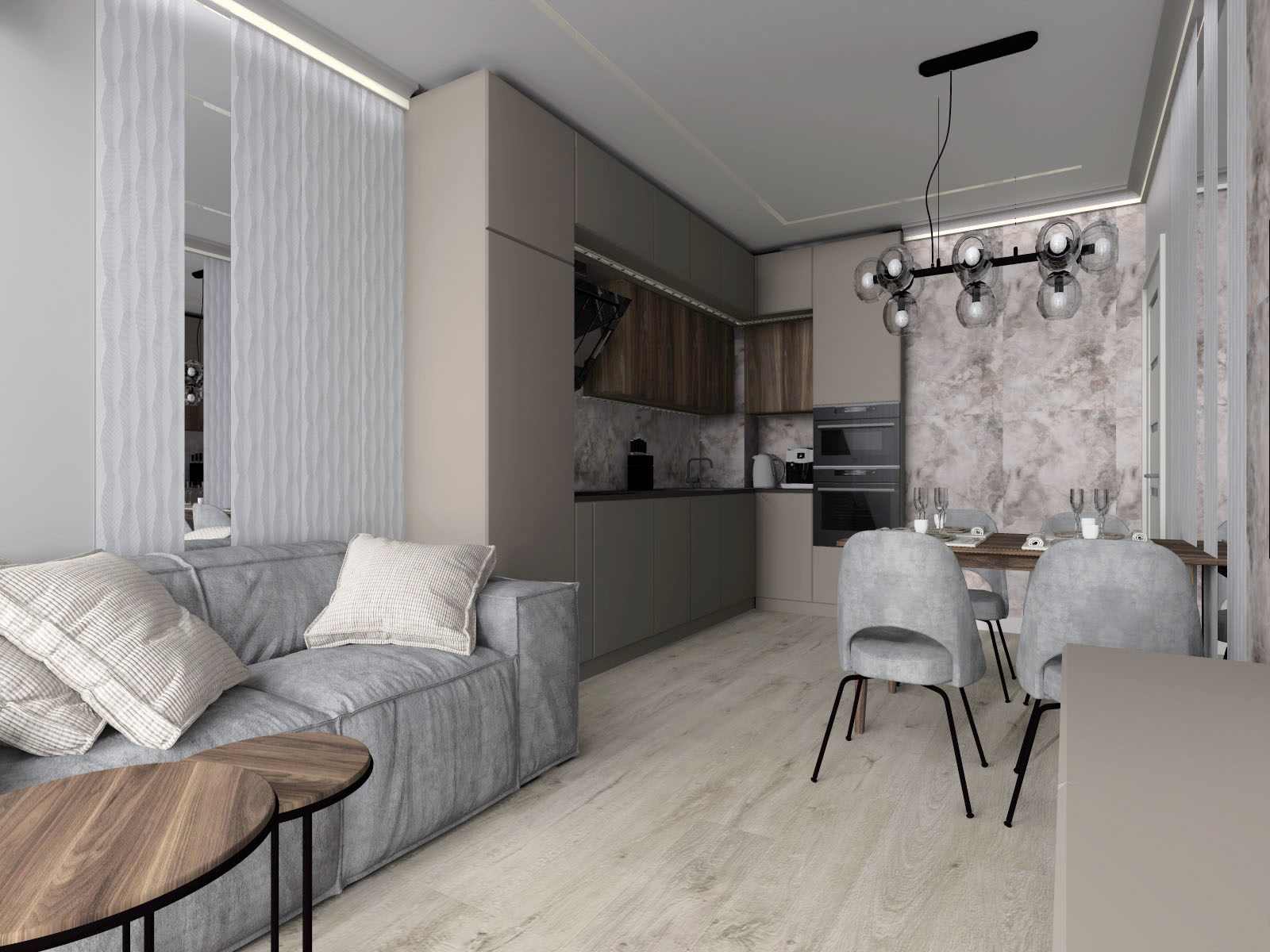 ЖК «Волна», 2-комн. квартира, 76,6 м2