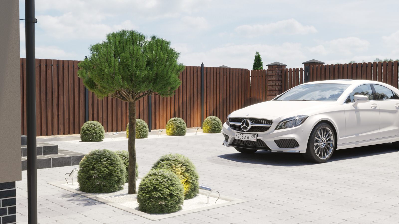 Ландшафтный дизайн-проект участка в г. Калининграде