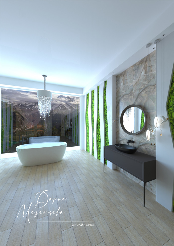 Обложка проекта: домик в горах