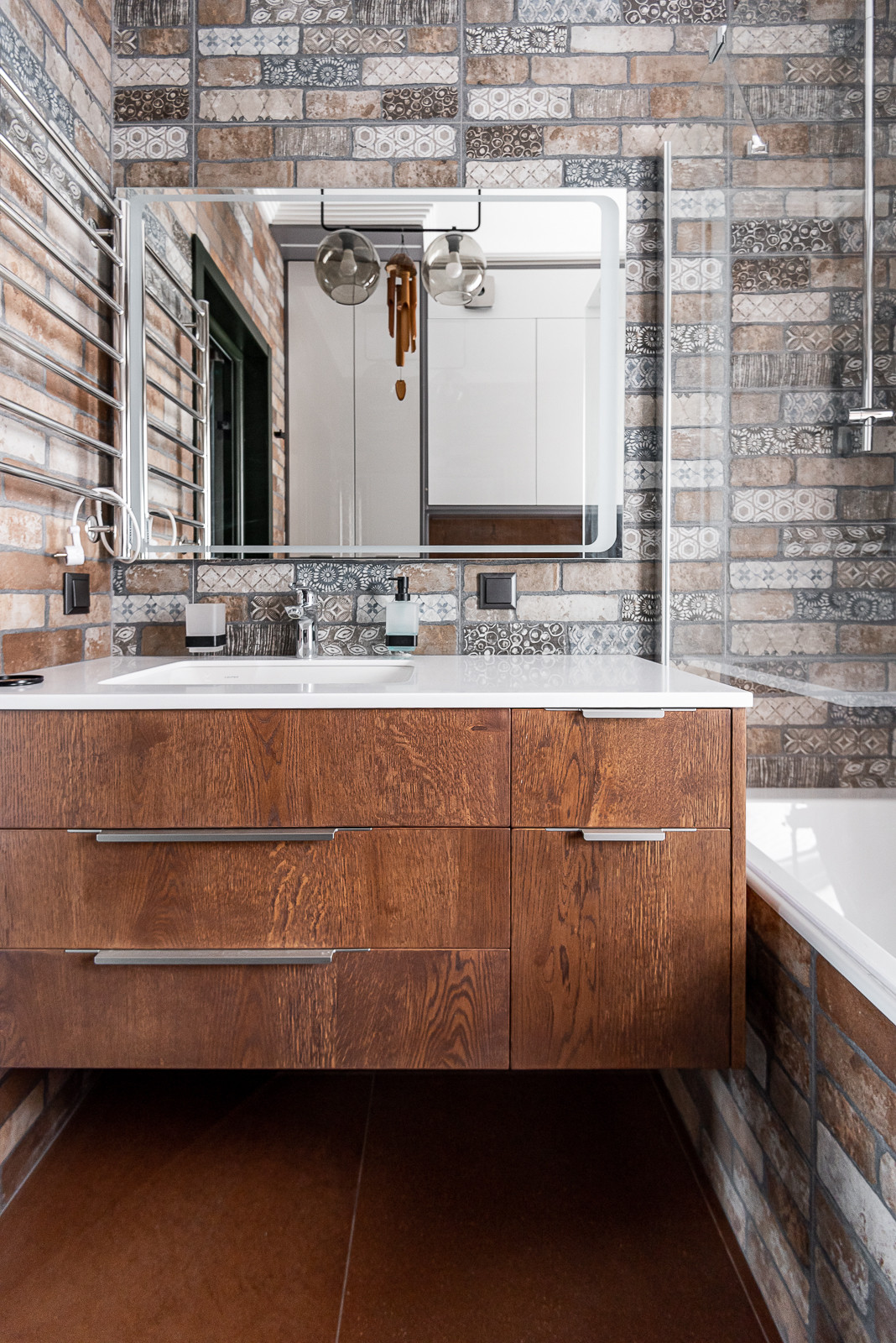 Тумба с зеркалом