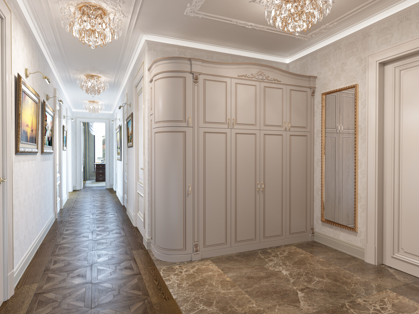 Квартира в классическом стиле