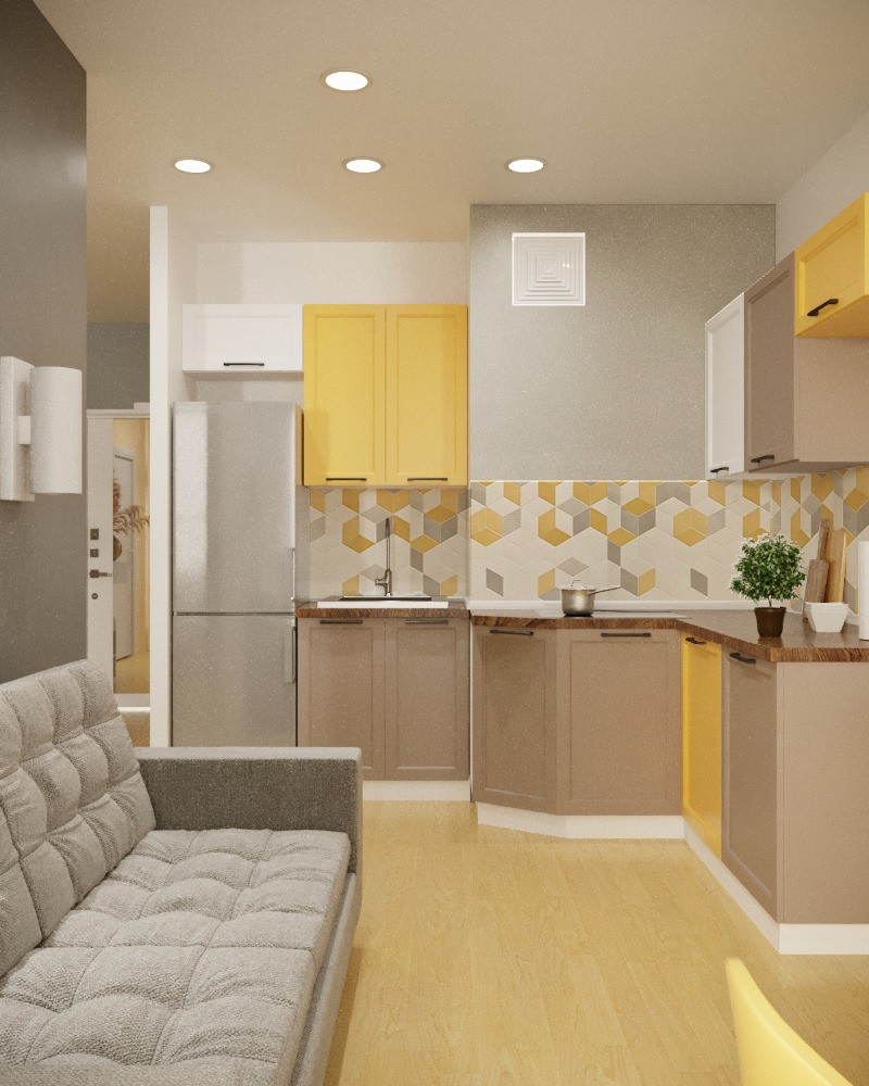 Проект квартиры новой Москве , ул Василия Ощепкина