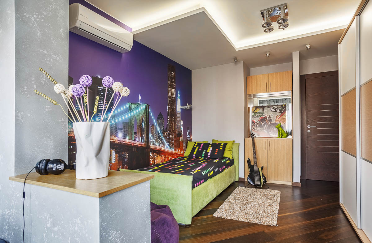 Уютная квартира в теплых тонах