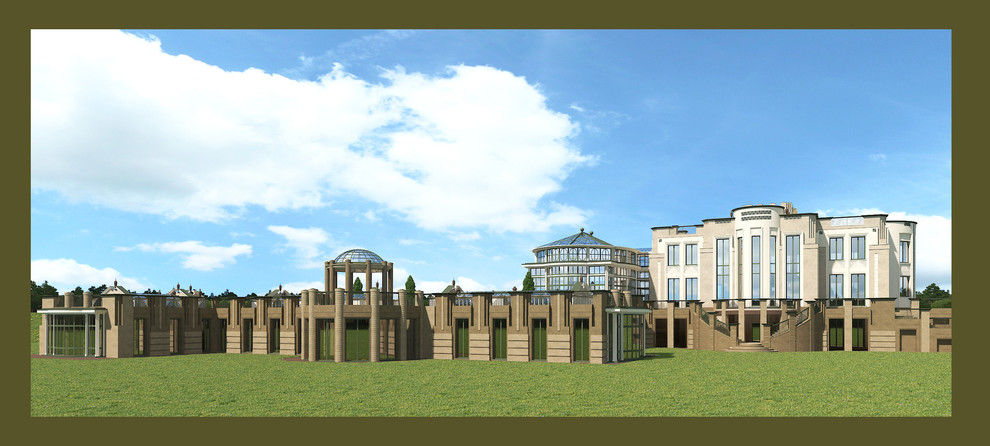 Главный дом 850м2 + бассейн + SPA комплекс (850м2)