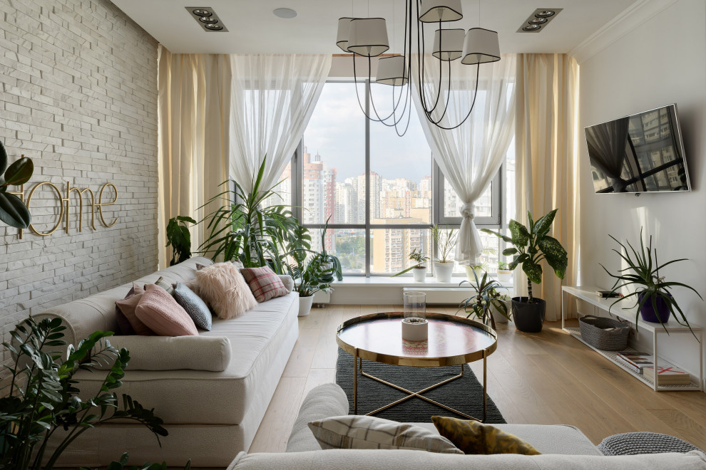 "Forever young". White Cozy Home.