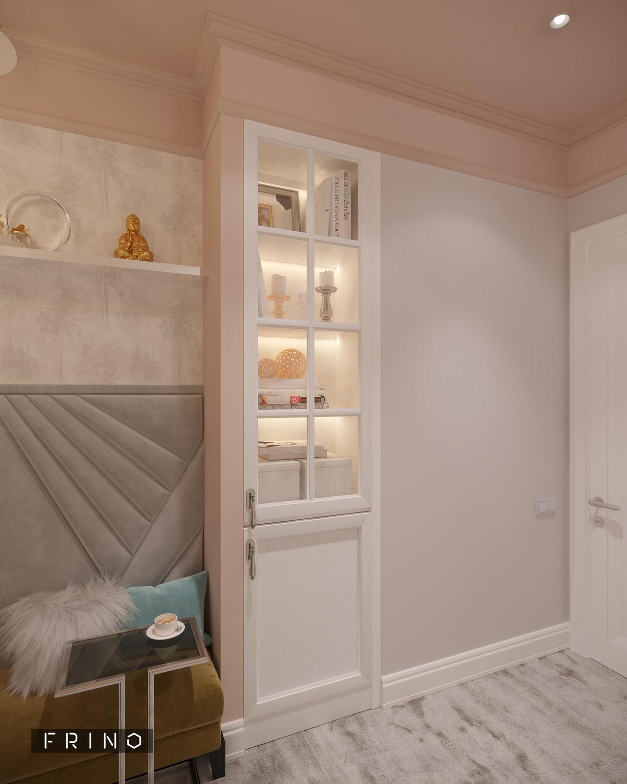 Женский кабинет в проекте "Жемчужная река". Студия  FRINO