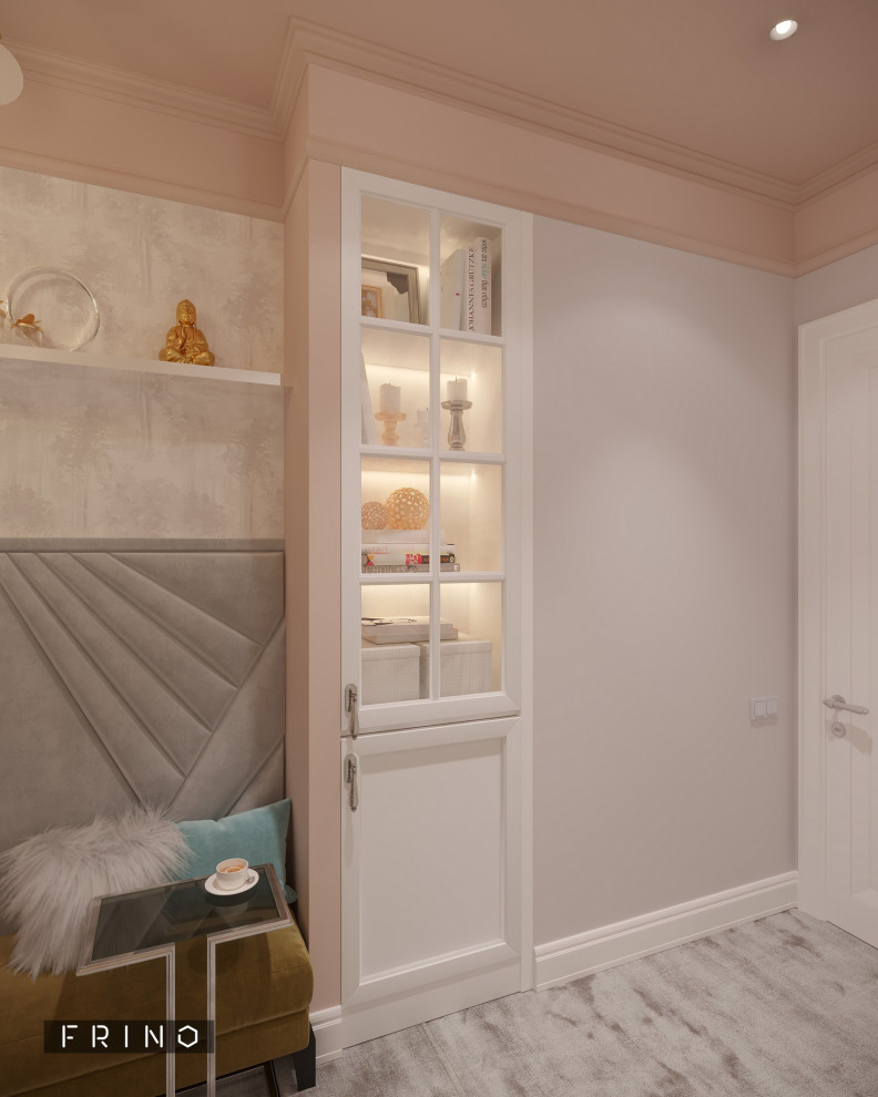 Женский кабинет в проекте "Жемчужная река". Студия  FRINO