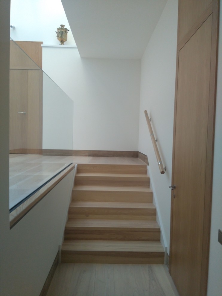 Облицовка лестницы в квартире