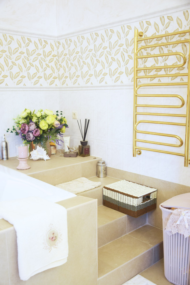 Пудровая роза