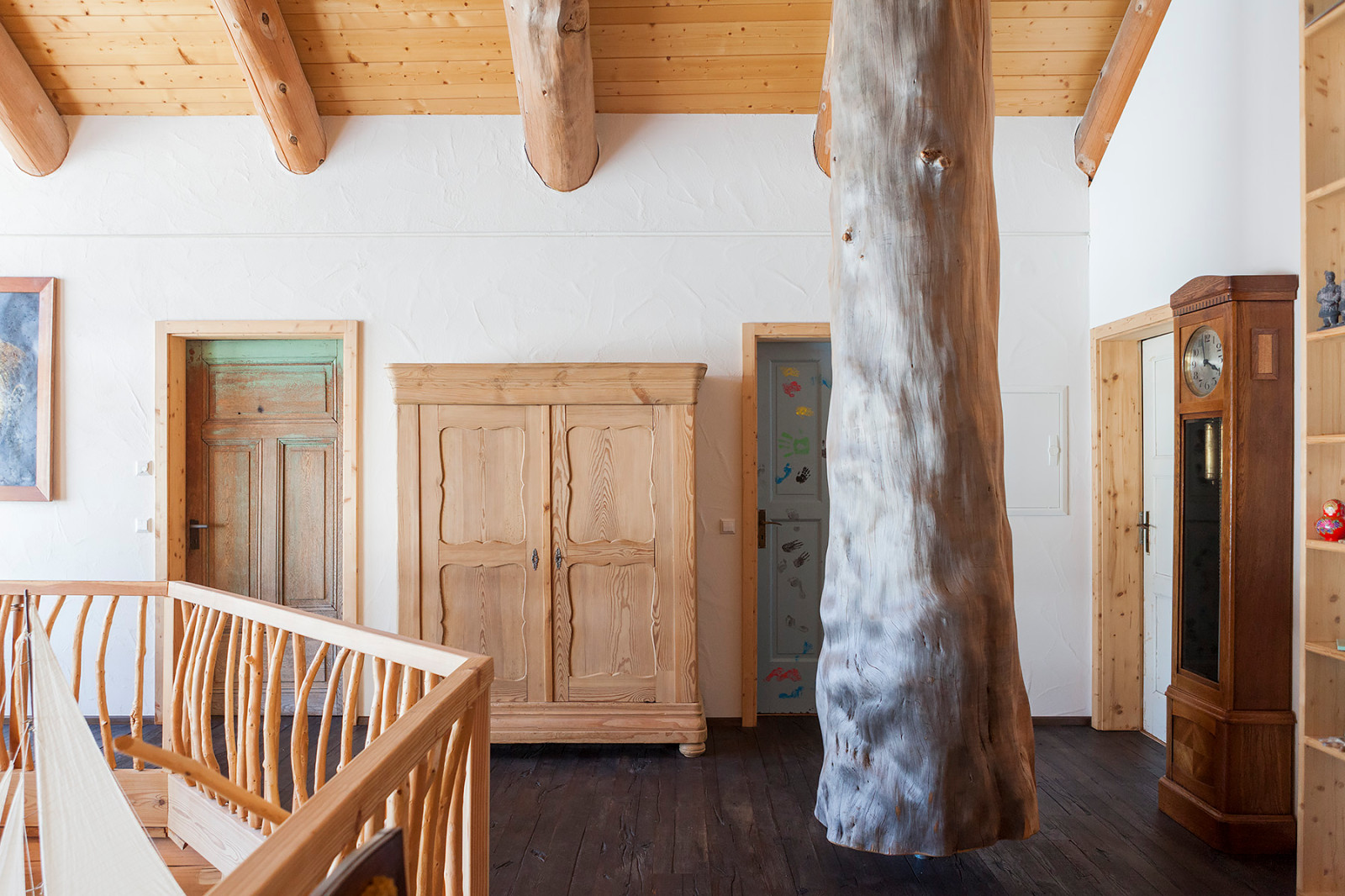 Съёмка дома в деревне Кёнигсхайм, Германия