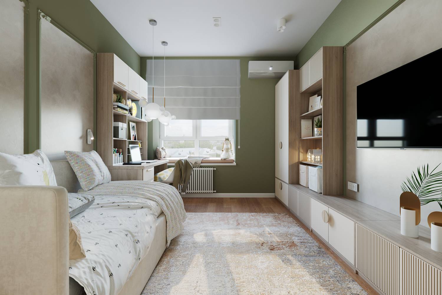 Контрастная квартира в ЖК Столичный