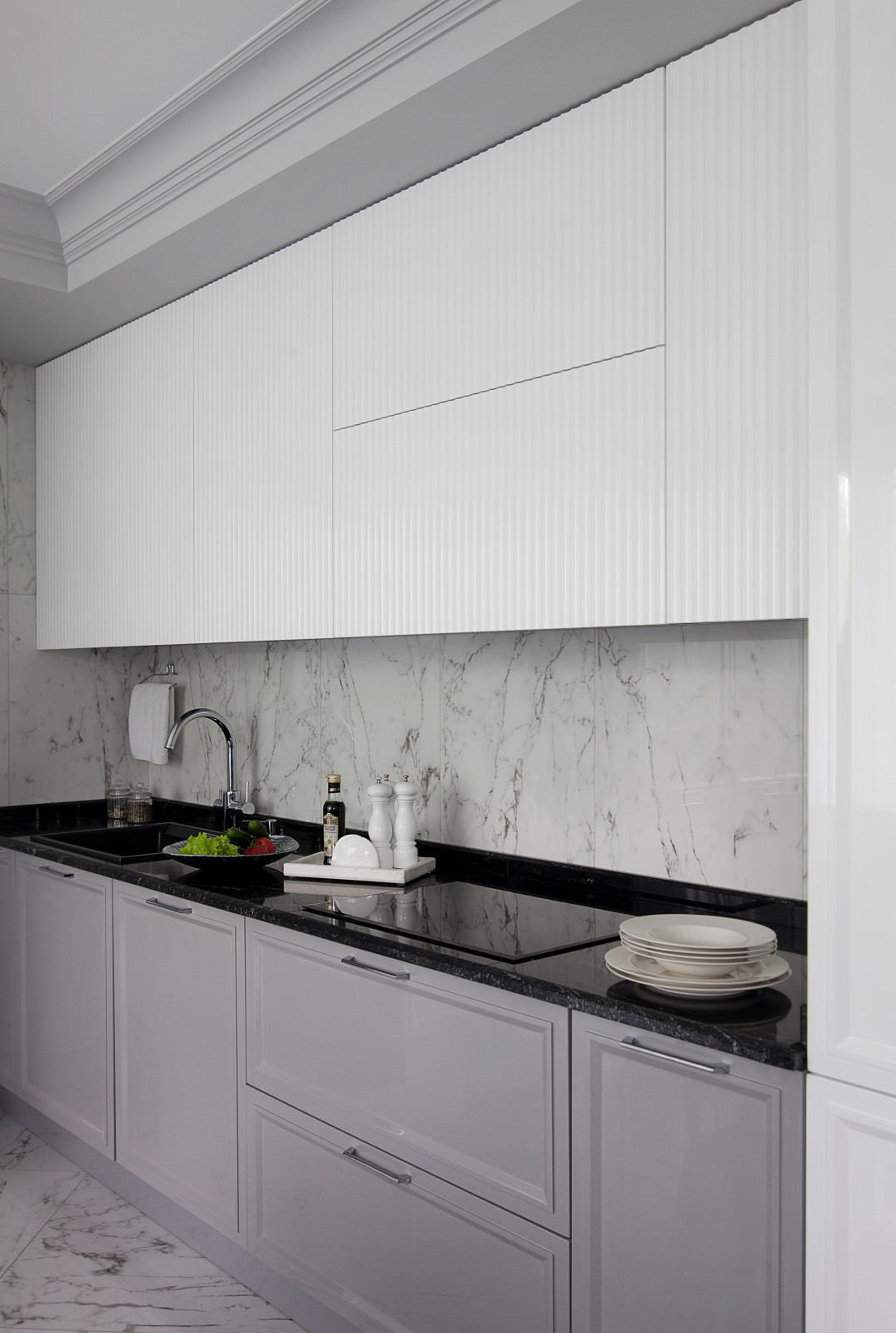 Интерьер квартиры в стиле современной классики 105 кв.м.