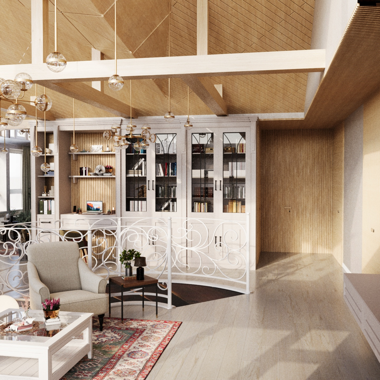 Дизайн проект частного дома в классической стиле