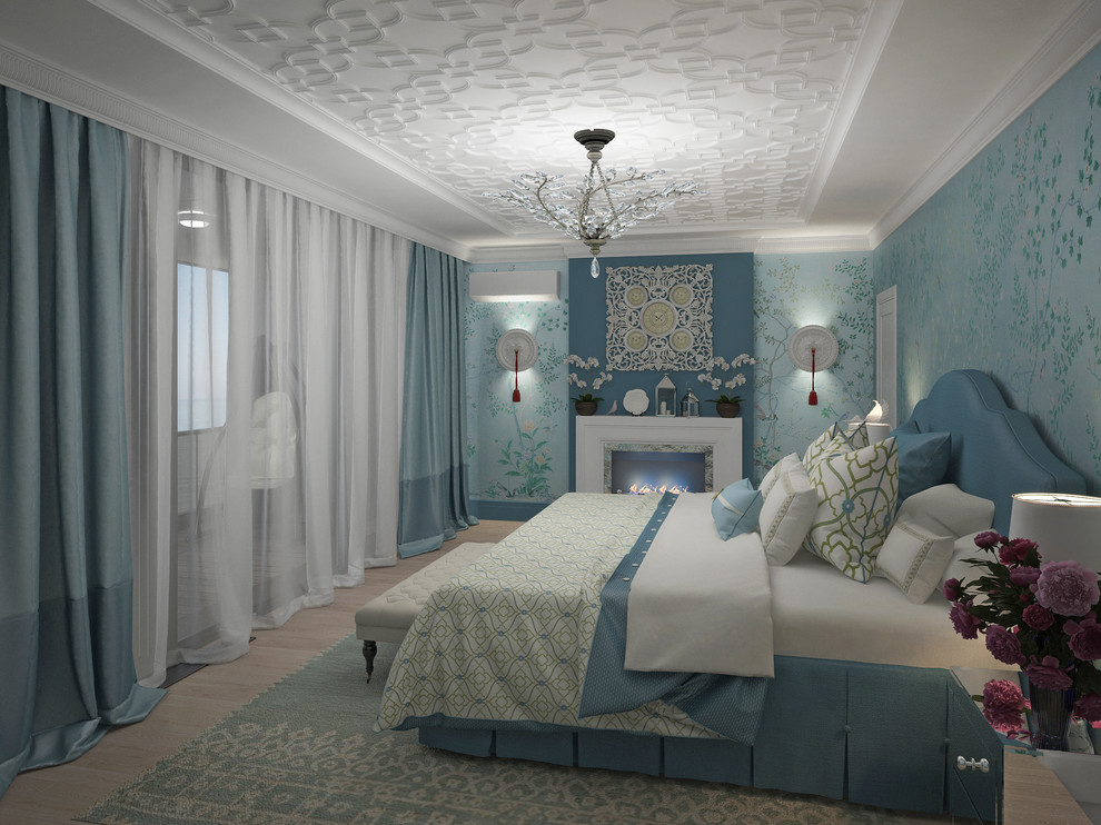 Обложка проекта: Спальня в стиле "Шинуазри"