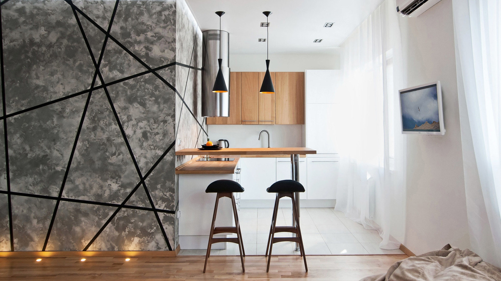 Обложка проекта: Капитальный ремонт квартиры студии в новостройке