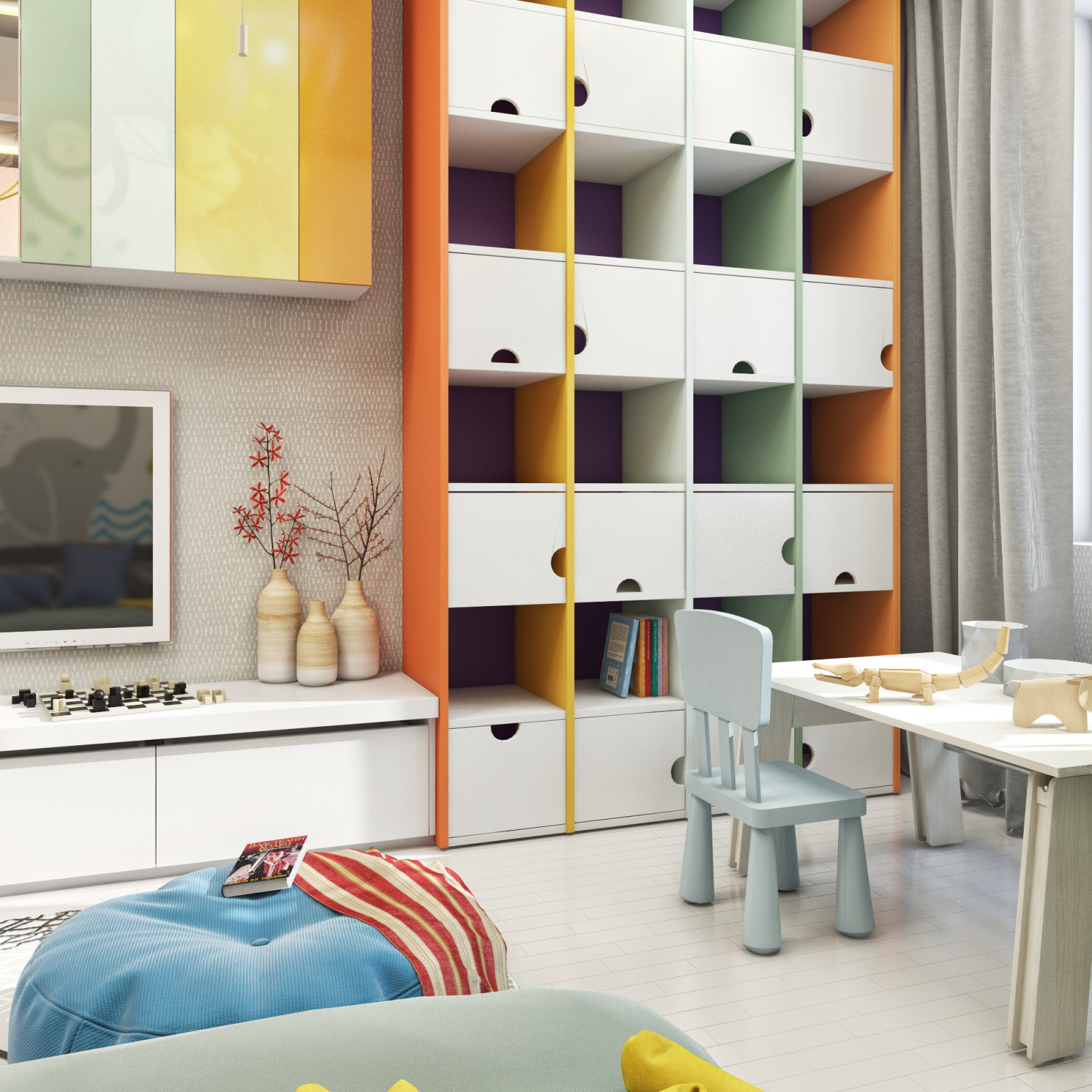 Там, где много Детских Комнат