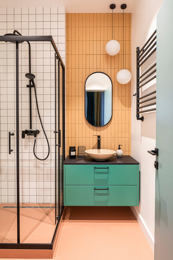 Houzz тур: 32 кв.м — яркая квартира в стиле неомемфис