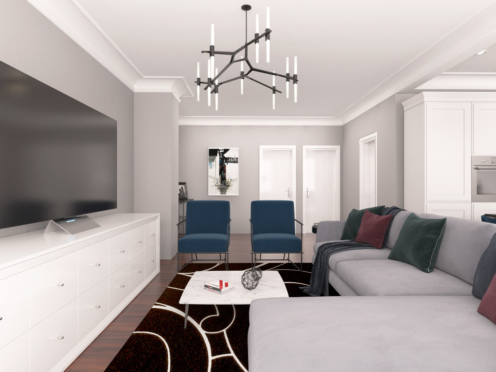 Квартира в современном стиле в Алматы