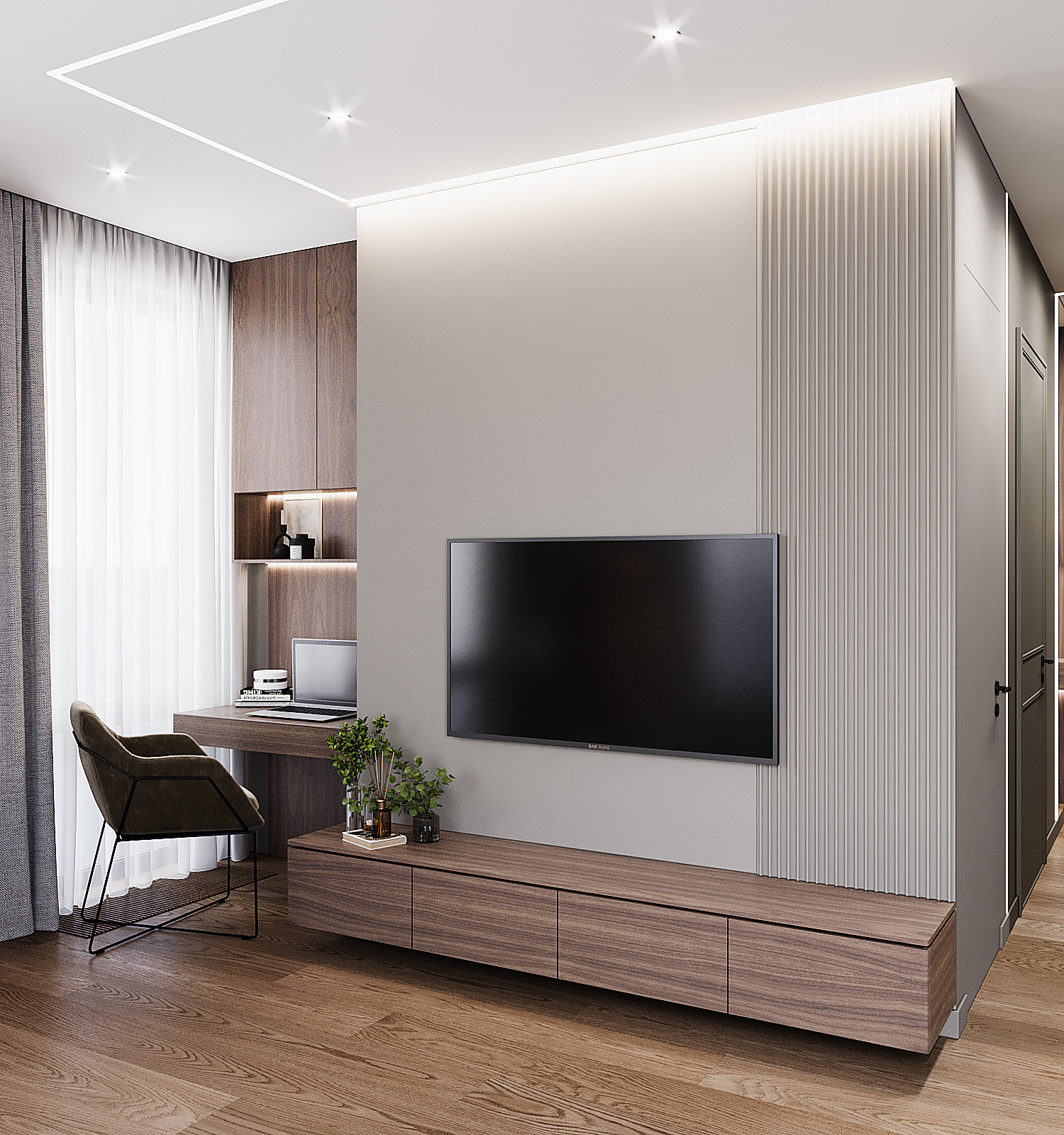 ЖК LEVEL Нагатинский, 1-к квартира 45 кв.м