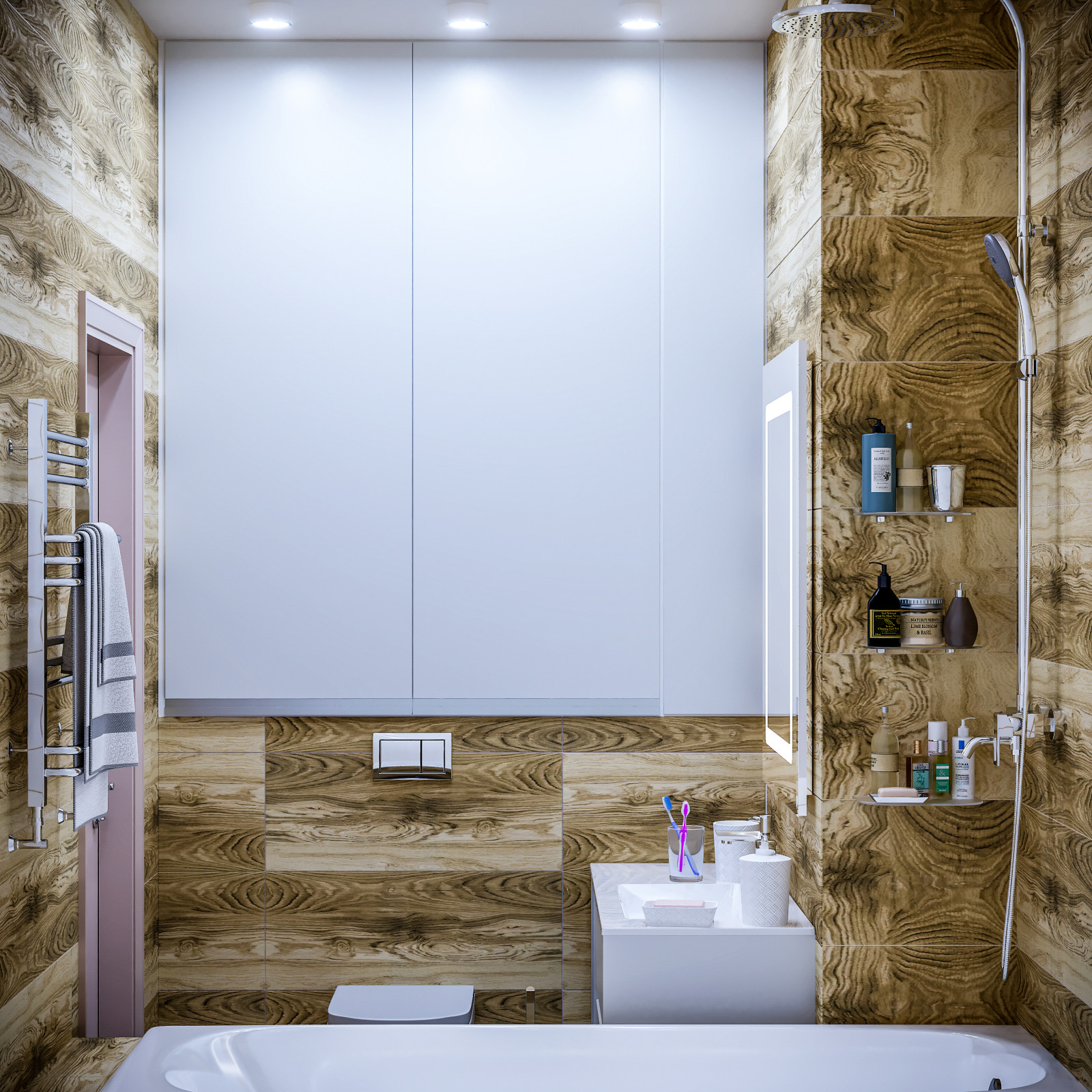 Дизайн квартиры в ЖК Ривер Парк