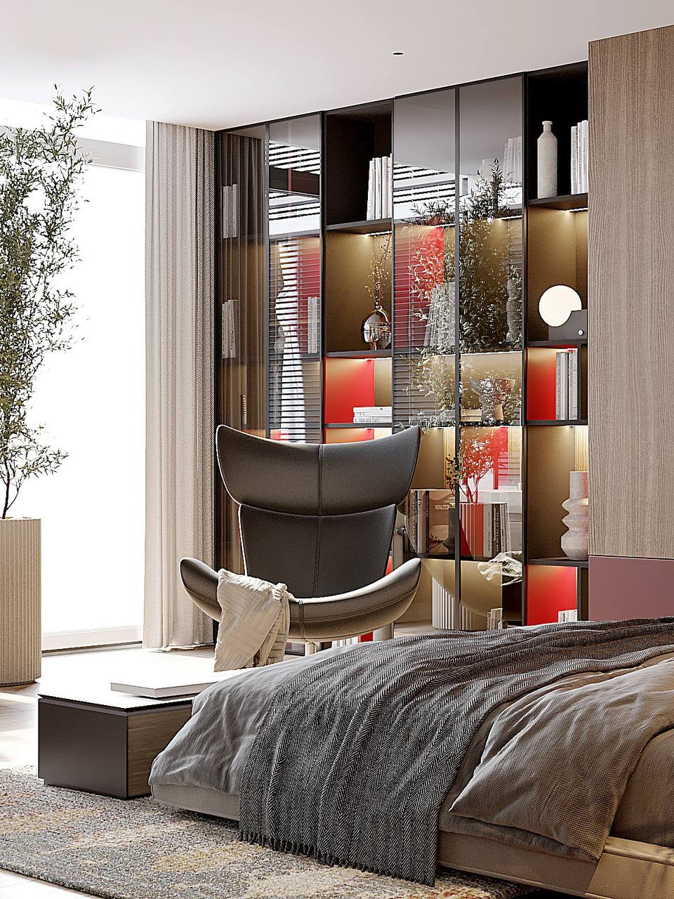 Двухуровневый пентхауз с мансардным этажом