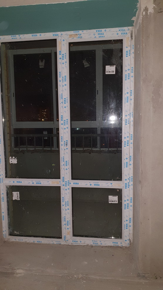 Балкон из кухни. Дизайн проект для многодетной семьи