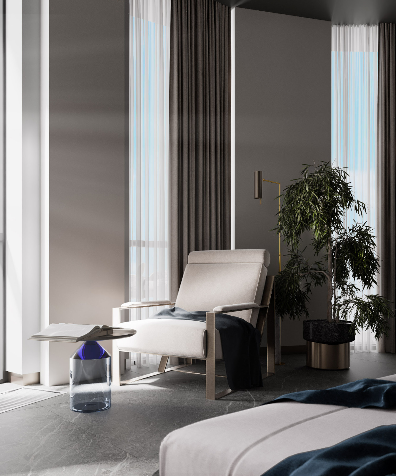 Интерьер квартиры 150 кв. м в ЖК «Плотничный» в Нижнем Новгороде