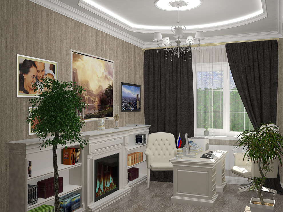 Обложка проекта: Дизайн кабинета 2