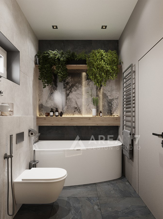 Интерьер дома с элементами Лофта