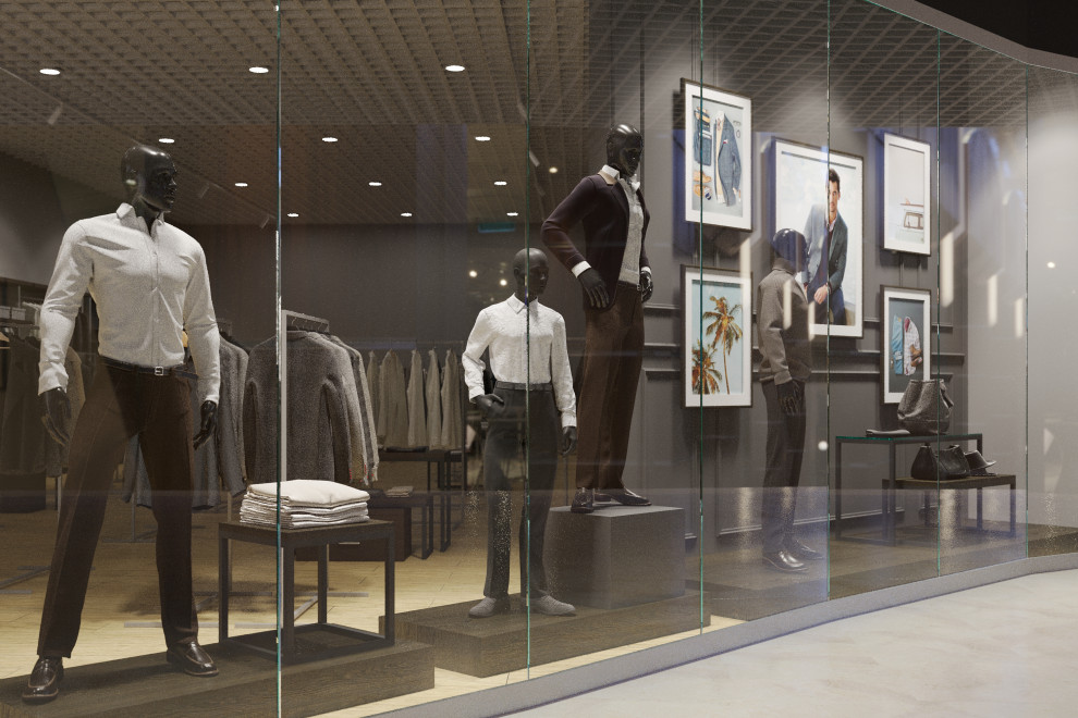 Дизайн витрины магазина