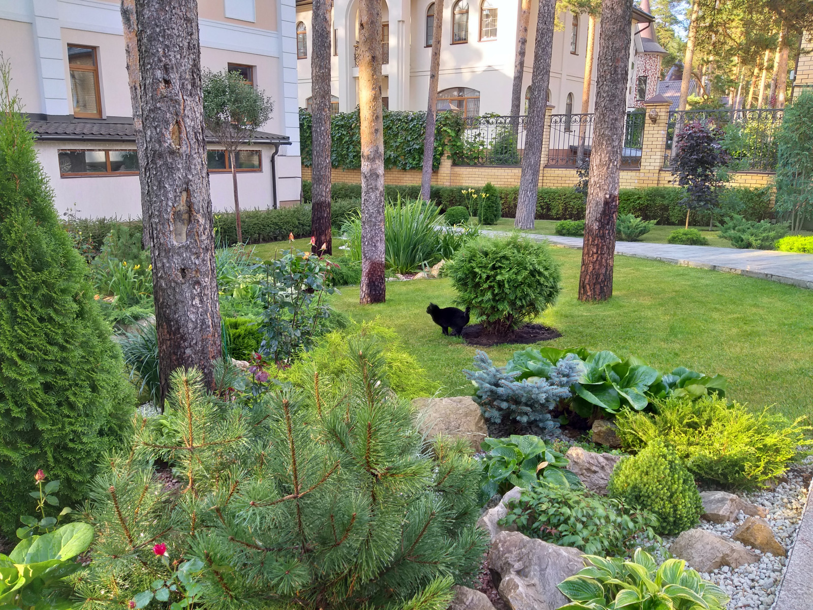 Благоустройство и озеленение частных территорий