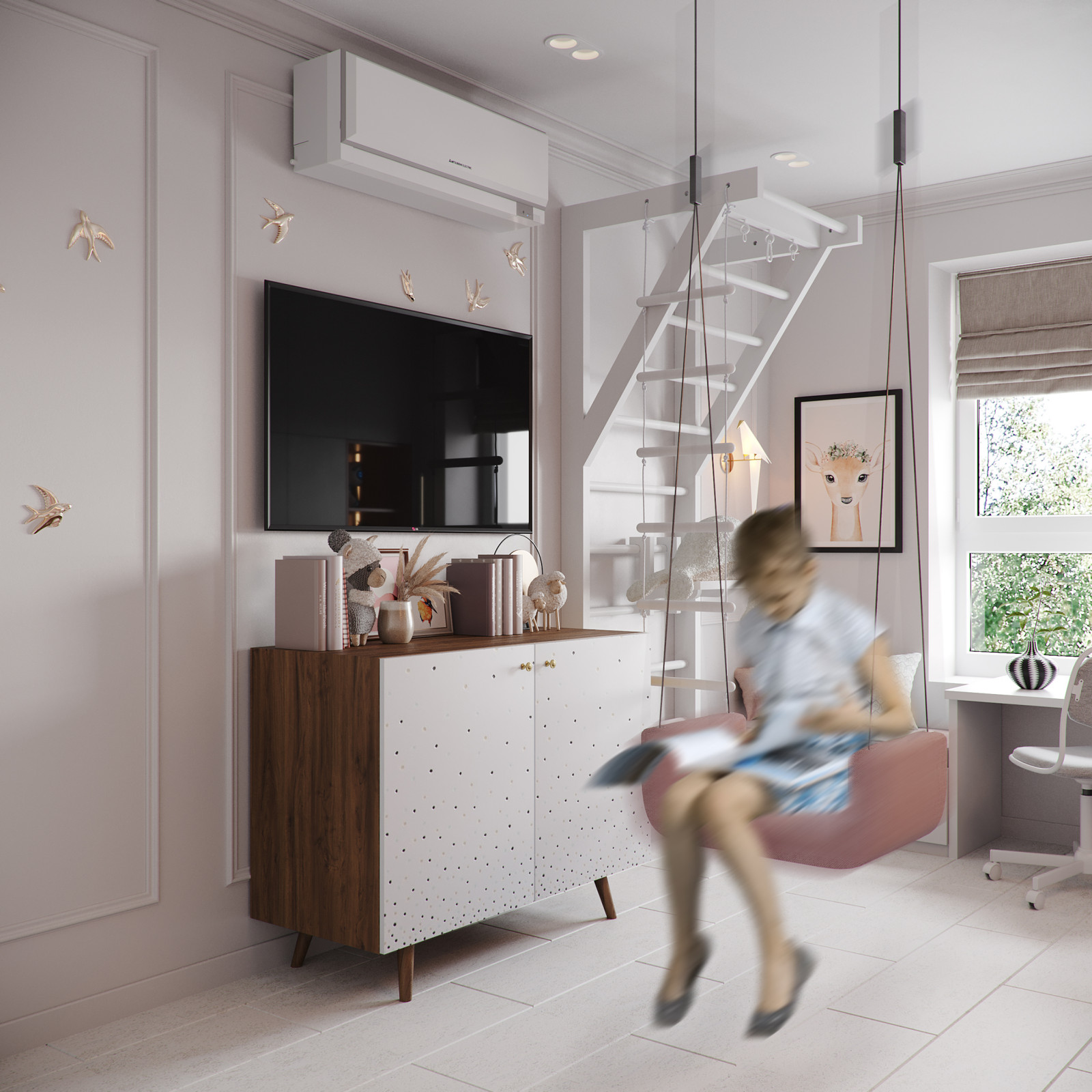 2х комнатная квартира в стиле современной классики