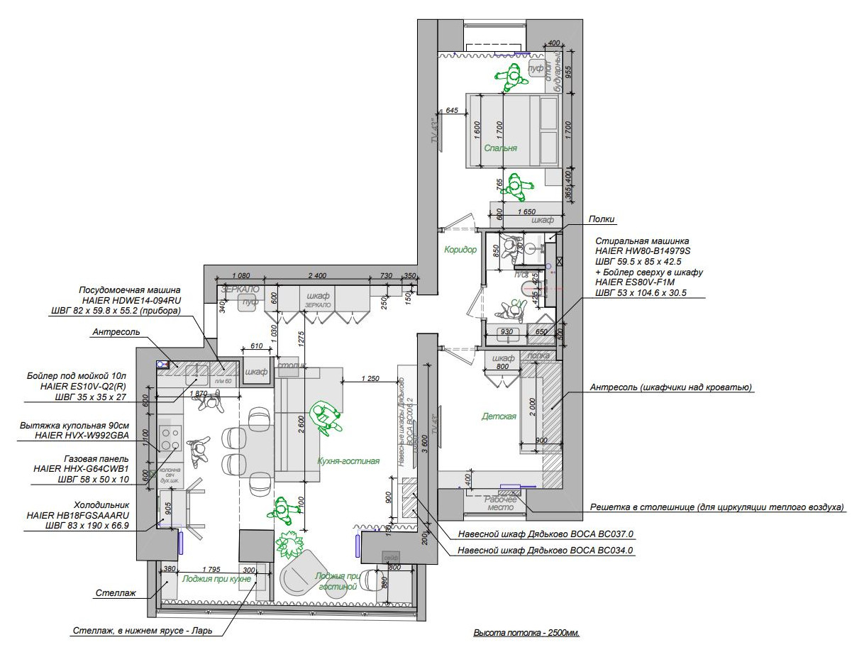 Планировочное решение