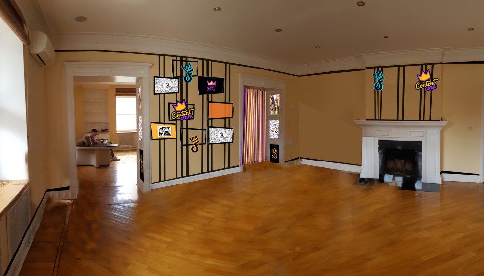 Обложка проекта: Переделка входной зоны Тик-ток хауса Contentclan