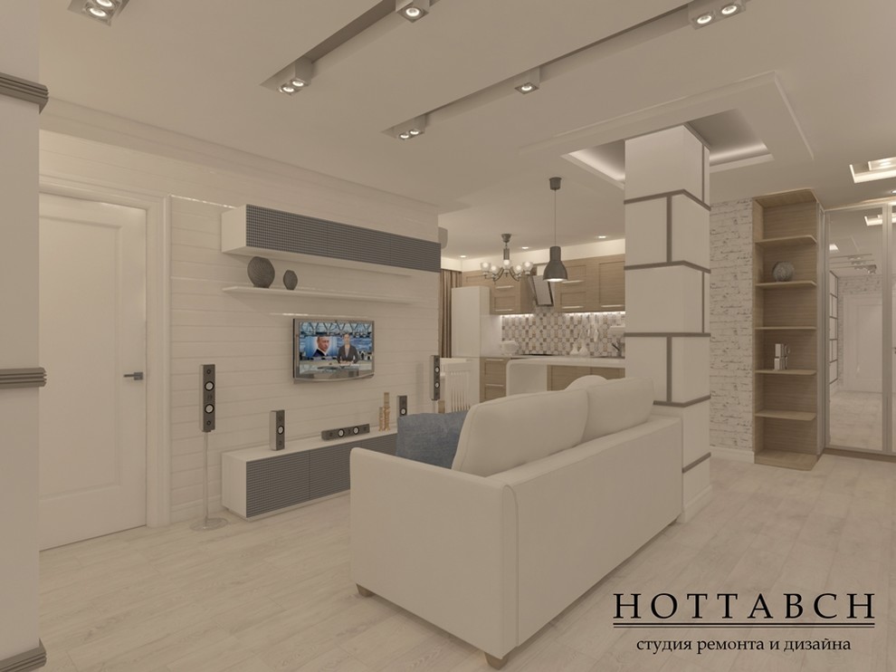 дизайн-проект трехкомнатной квартиры ул Белозерская