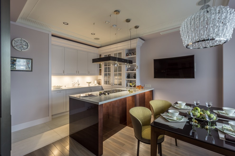 Квартира в современном стиле с элементами арт-деко