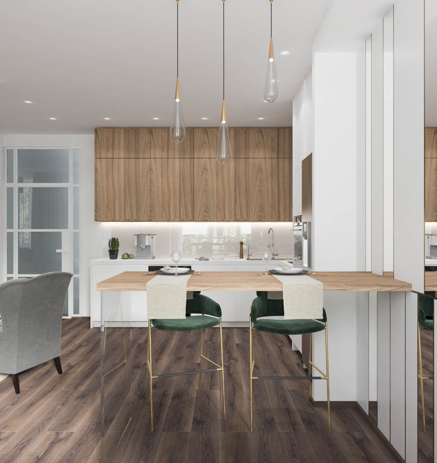 мияо - гостиные и кухни-гостиные